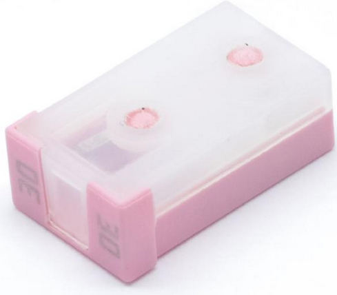 FUSE MCASE FEMALE NON-SLOTTED 30A PINK